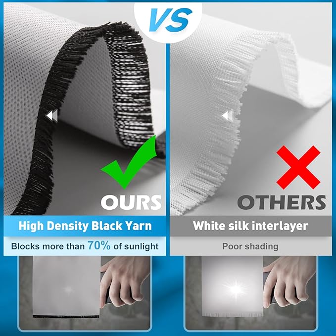 Jekeno Galaxy Blackout Curtains Kids Boys Girls Bedroom Outer Space Universe Nebula Starry Sky Colorful Stars Decor Decoration Darkening Grommet Window Drapes 2 Panel Set, 42"x63"