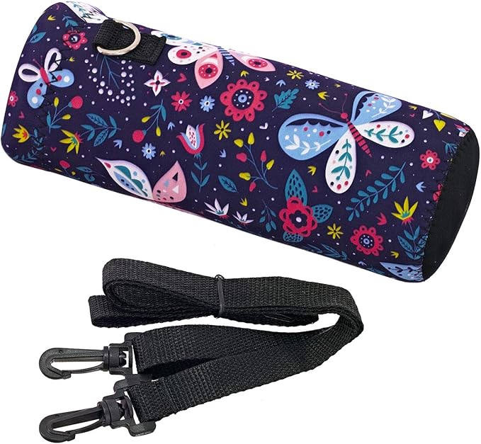 AUPET Water Bottle Bag Carrier,24oz/32oz Insulated Neoprene bottle Sling Holder Case Pouch Cover for 1000ML/750ML Bottles with Shoulder Strap for walking