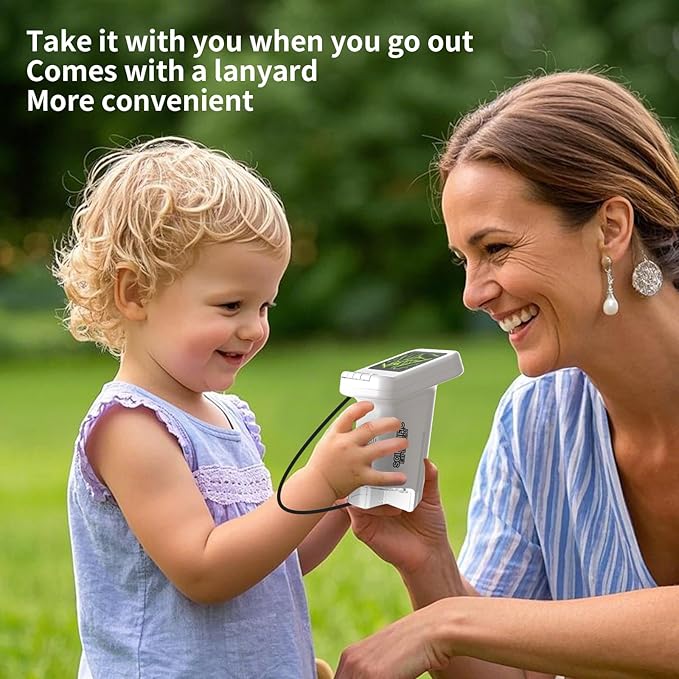 1200X Microscope for Kids with 2 inch Screen STEM Digital Science Kit Rechargeable Handheld Mini Pocket Children Students Slides Portable Gift for Kids Ages 6 to 12 (Green)