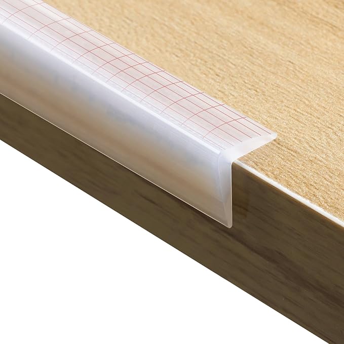 100% Silicone Corner Protectors,Corner Protector Baby Proofing, Soft Edge Protector,Furniture Corner Guard & Edge Safety Bumpers with Strong Adhesive for Furniture&Sharp Corners