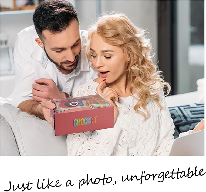 Crochet Kit for Beginners,Crochet Kit Amigurumi Crocheting Animals Kits with Step-by-Step Video Tutorials, Knitting Starter Pack for Adults and Kids