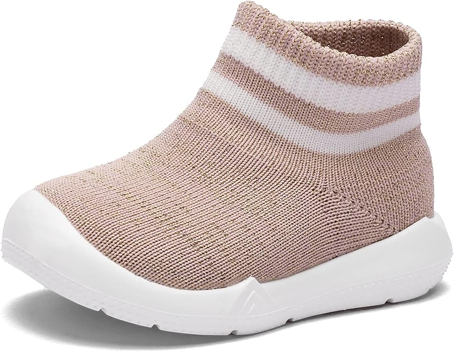 Engtoy Baby Shoes & Socks - Non-Slip Breathable Slippers with Soft Rubber Sole - Baby Boys & Girls Slip On Sneakers