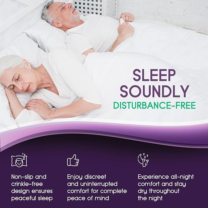 Incontinence Bed Pads - Reusable Waterproof Underpad Chair, Sofa and Mattress Protectors - Highly Absorbent, Machine Washable - for Children, Pets and Seniors (34x52 (Pack of 2), Green)