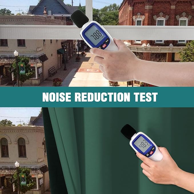 ChrisDowa 100% Blackout Curtains 80 inch Long for Bedroom with Black Liner, 2 Thick Layers Total Blackout Thermal Insulated Grommet Window Curtains 2 Panels Set (Forest Green, 52 x 80 Inch)