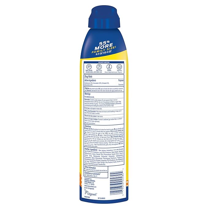Banana Boat Kids Sport Sunscreen SPF 50, 9.5oz | Family Size, Oxybenzone Free