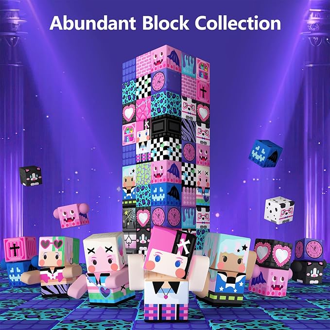 GobiDex 100PCS Magnetic Blocks for Girls, Build MagWonder with Magnet Building Toys Set, Princess Sensory Gift for Boys Girls Birthday (1 inch)