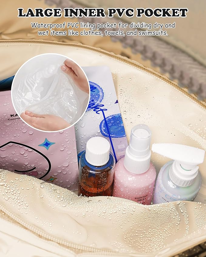Birthday Gifts for Women-Monogram Duffle Bag, Weekender Bags for Women，Overnight Bag with Wet Pocket，Lightweight Travel Bags Personalized Gym Tote with Makeup Pouch