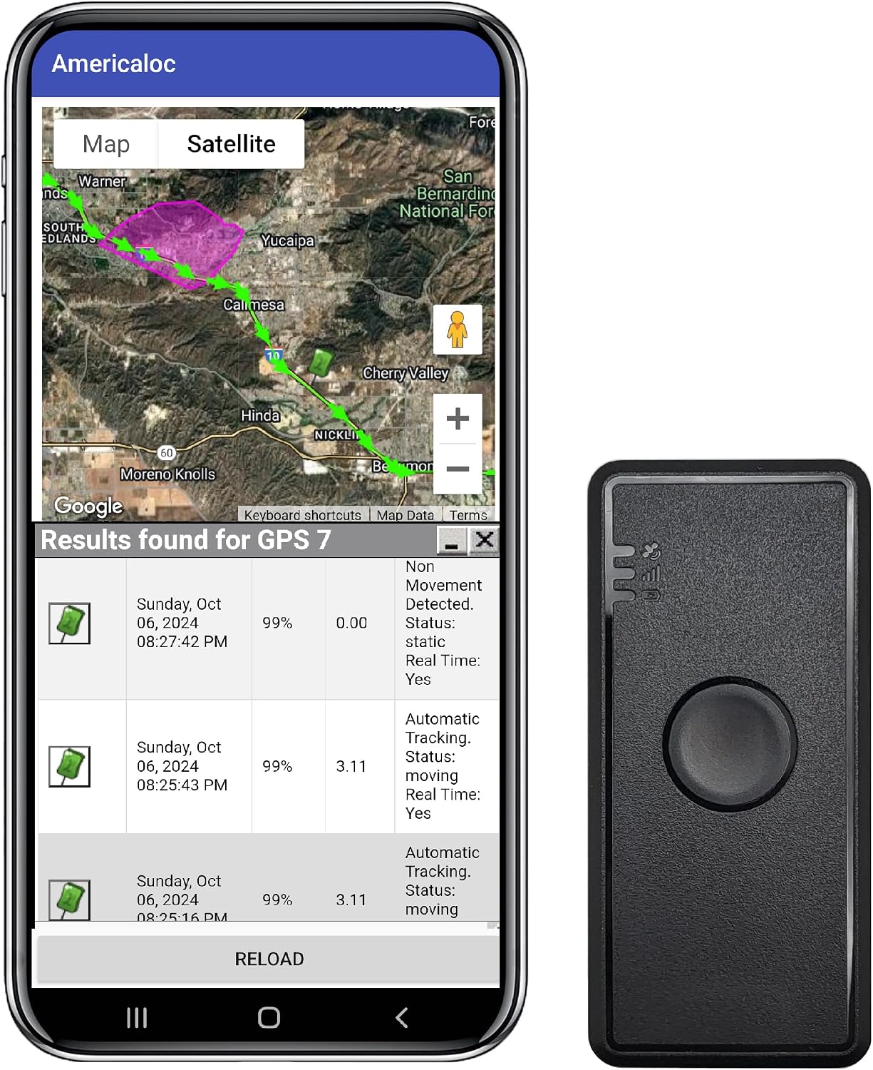 Mini Seven GPS Tracker – Includes 4 Months of Free Service. Ultra-Long Battery. Vehicles, Assets & People. Rechargeable. Magnetic.