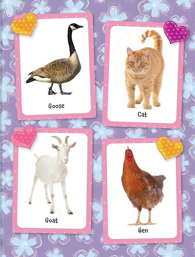 Cute Animals Poster Sticker Book - 4-Book Bundle for Kids Ages 3+, 400+ Stickers, 28 Mini Posters, 4 Giant Fold-Out Posters in 48 Full-Color Pages