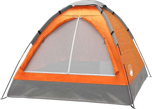2-Person Dome Tent – Easy Set Up Shelter with Rain Fly and Carrying Bag for Camping