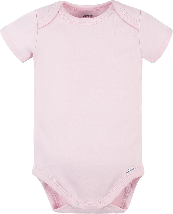 Gerber baby-boys 5 Pack Onesies Multi-packs Bundle Interlock 180 Gsm