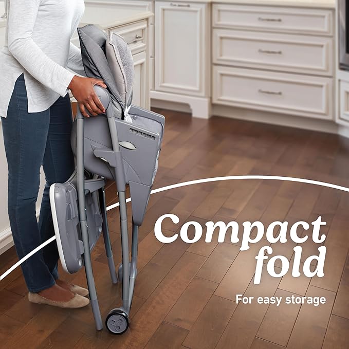 Graco Table2Table Premier Fold 7 in 1 Convertible High Chair | Converts to Dining Booster Seat, Kids Table, and More, Maison