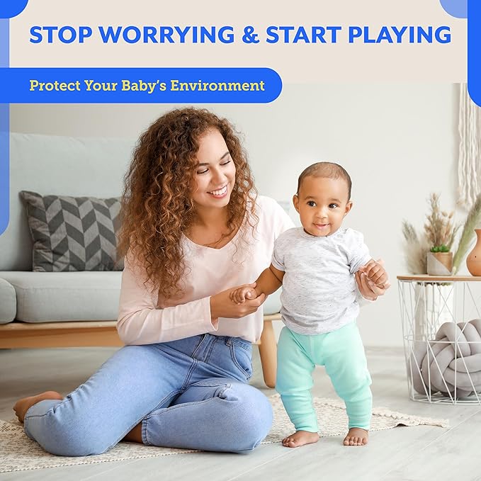 Eco-Baby Magnetic Cabinet Locks for Babies - Keyless, White, 20 Pack and 3 Keys