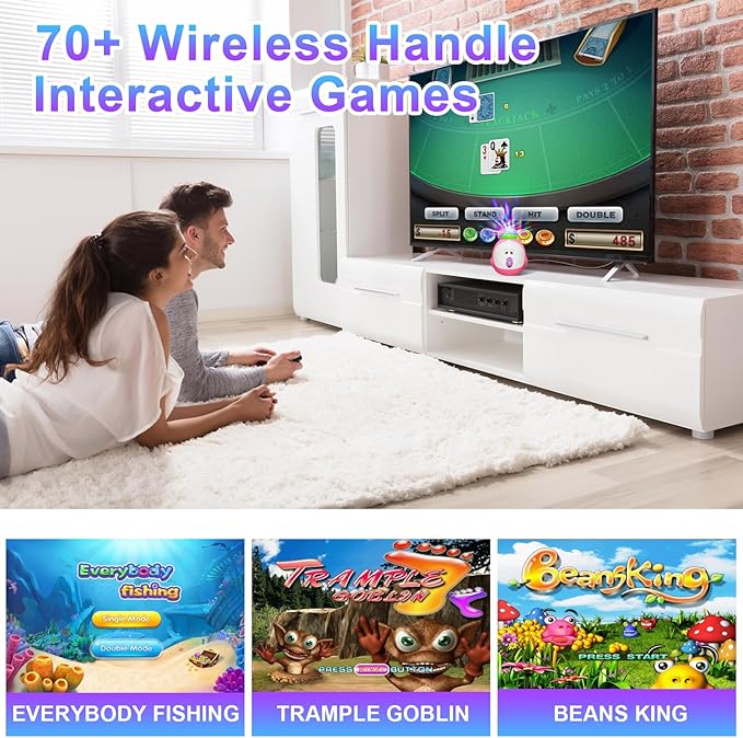 P-Ink Kids & Adults Dance Mat - Musical AR Game Mat with Camera for Kids, TV Game, Christmas & Birthday Gift for Girls & Boys