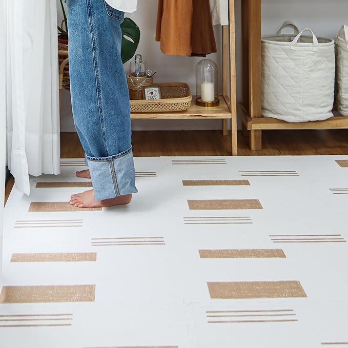 Baby Play Mats for Floor - Sol (6x6ft) - Premium EVA Foam Play Mat for Babies & Toddlers - Perfect for Tummy Time, Crawling, Playroom - Stylish & Comfortable Kids Play Mat