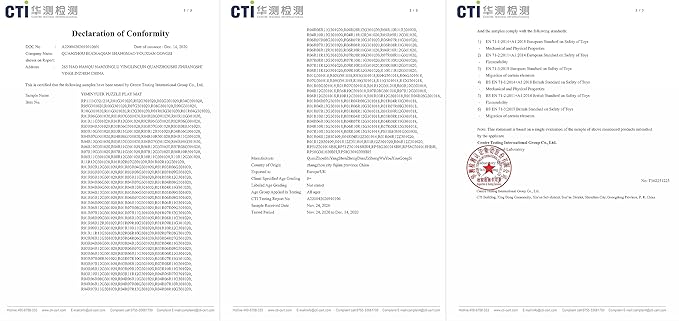 YIMINYUER® 25 Tiles (30cm×30cm×1cm Each Tile) Baby Soft Puzzle Play Mats, Kids Thick EVA Foam Floor, Toddlers & Children's Soft Interlocking Mat R01R07G301025