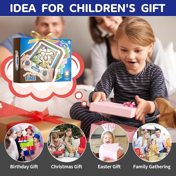 Ganowo Board Game for Kids - Ball Adventure Operation Game for Kids with Time Adventure Family Night Challenges Game for Ages 8-12 4-6 6-8 (Battery Not Included)