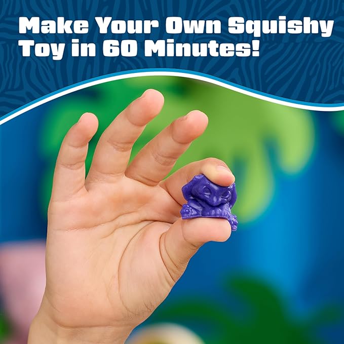 Elmer's Squishies Minis Make Your Own Squishies Kit, Creates 9 Characters, DIY Activity - Perfect for Stress Relief and Sensory Play