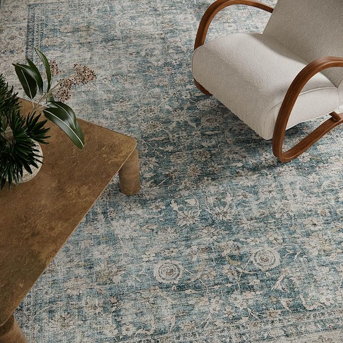 Machine Washable Entryway Throw Rug: Door Mat Indoor Entrance 4x6 Rug Boho Small Area Rug Non-Slip Low Pile Kitchen Rug for Front Door Indoor Entrance Entry Kids Room