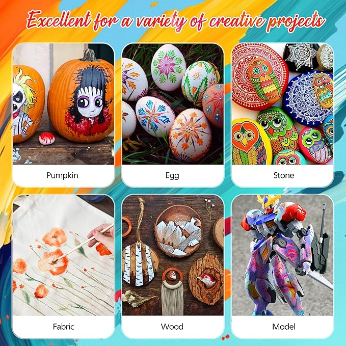 168 Colors Watercolor Paint Set with 4 Brushes, Portable Travel Water Color Kit with Carrying Case, Palette and Accessories, Non-Toxic Art Supplies Gift for Artists Adult Teen Kids Girls