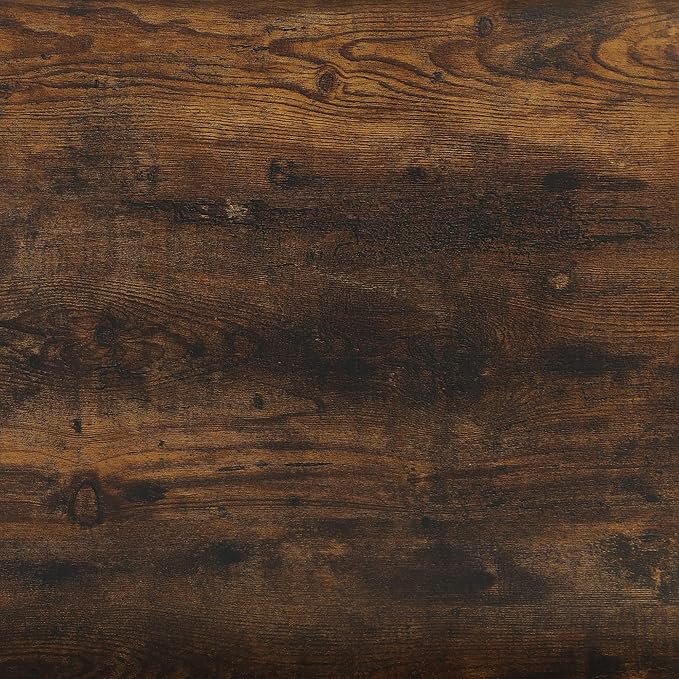 Furinno Luder 7-Cube Open Shelf Bookcase, Bookshelf, Amber Pine